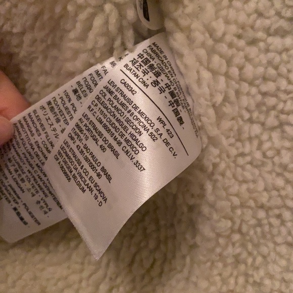 Levi’s Sherpa Trucker Jacket Size XS - Picture 10 of 12